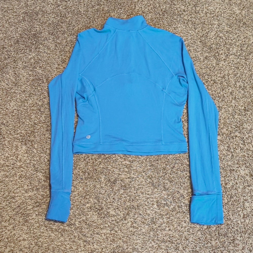 Lululemon It's Rulu Run Cropped Half Zip - Picture 4 of 6